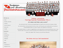 Tablet Screenshot of fmz-frankershausen.de